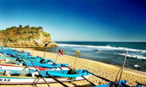 Pantai Terisk, Wisata Pantai Mblusuk di Jogja