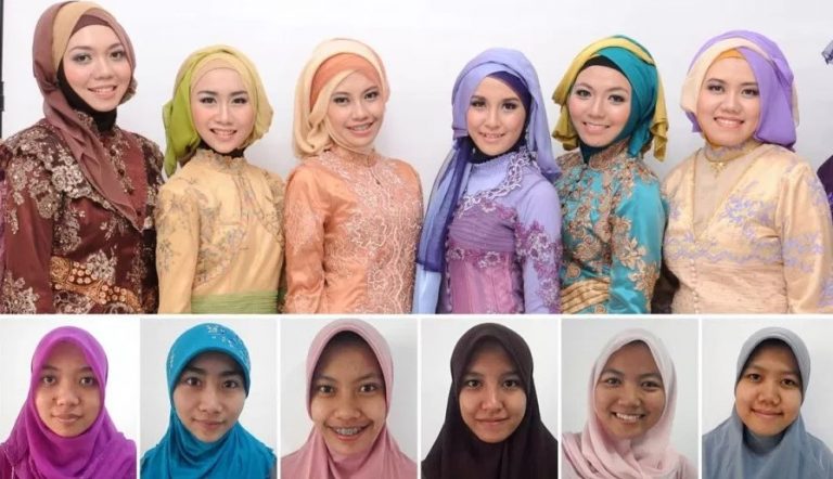 Tutorial Hijab Kebaya :  Cara Memakai Hijab Kebaya Simpel nan Cantik